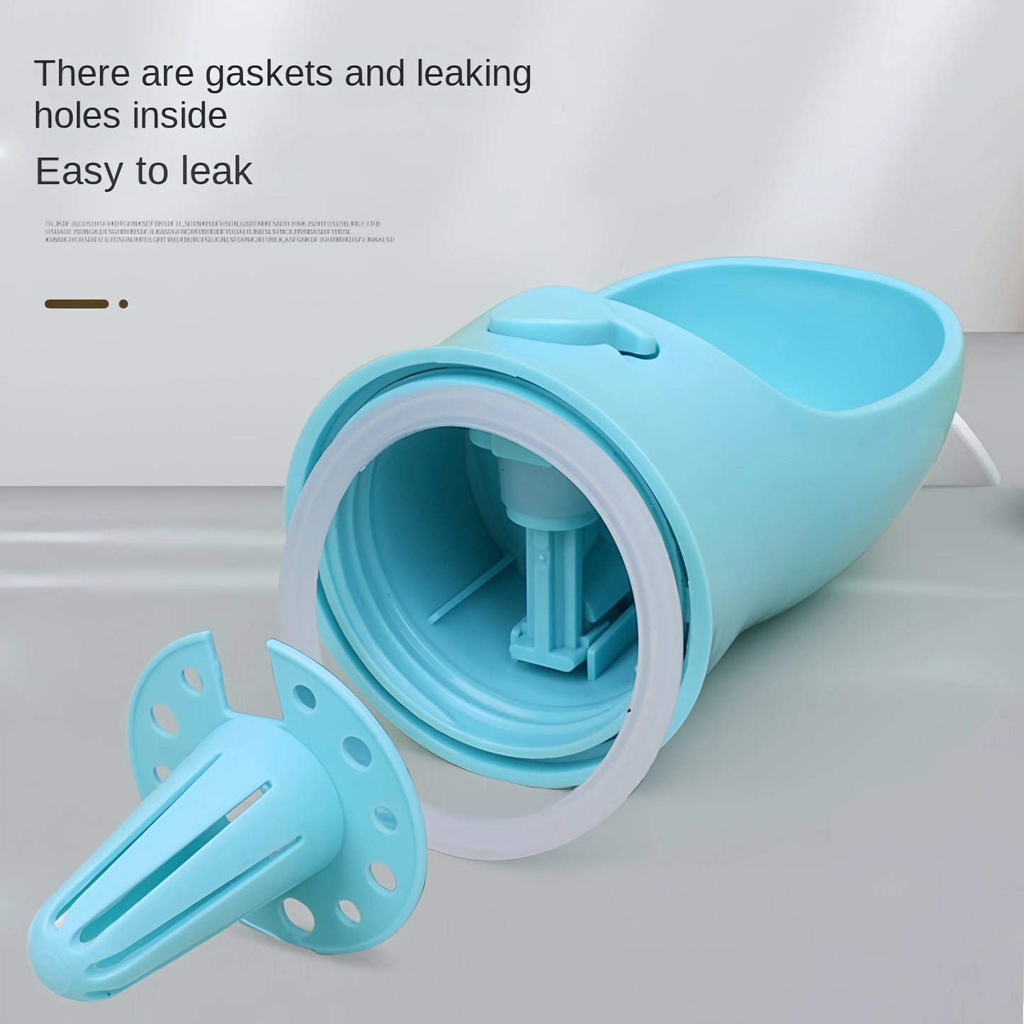 Portable Water Bottle with Food Storage