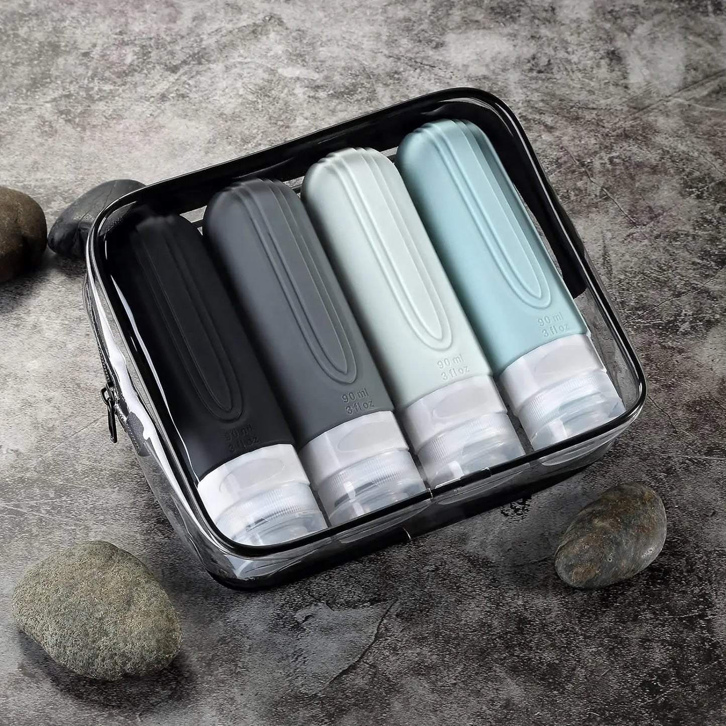 Refillable Travel Bottles for Toiletries