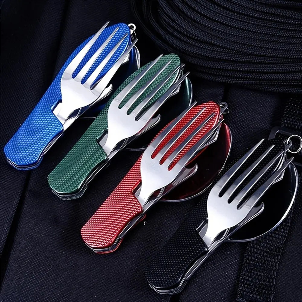 Foldable Camping Utensil Set