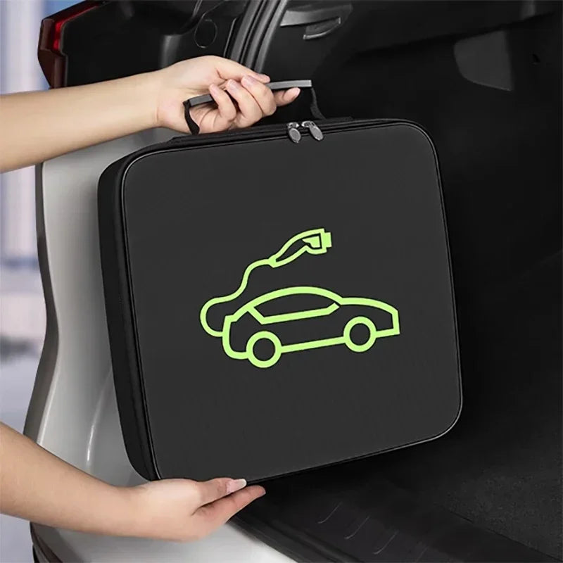 Car Portable Charging Cable Storage