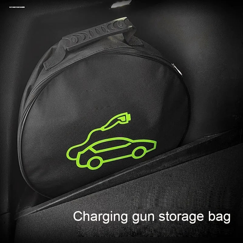 Car Portable Charging Cable Storage