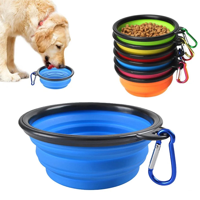 Silicone Folding Bowl For pets